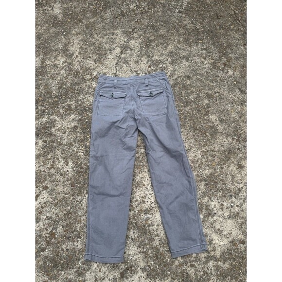 Anthropology Pilcro The Wanderer Low Rise Straight Leg Size 28 Khaki Gray Pants - Picture 5 of 6